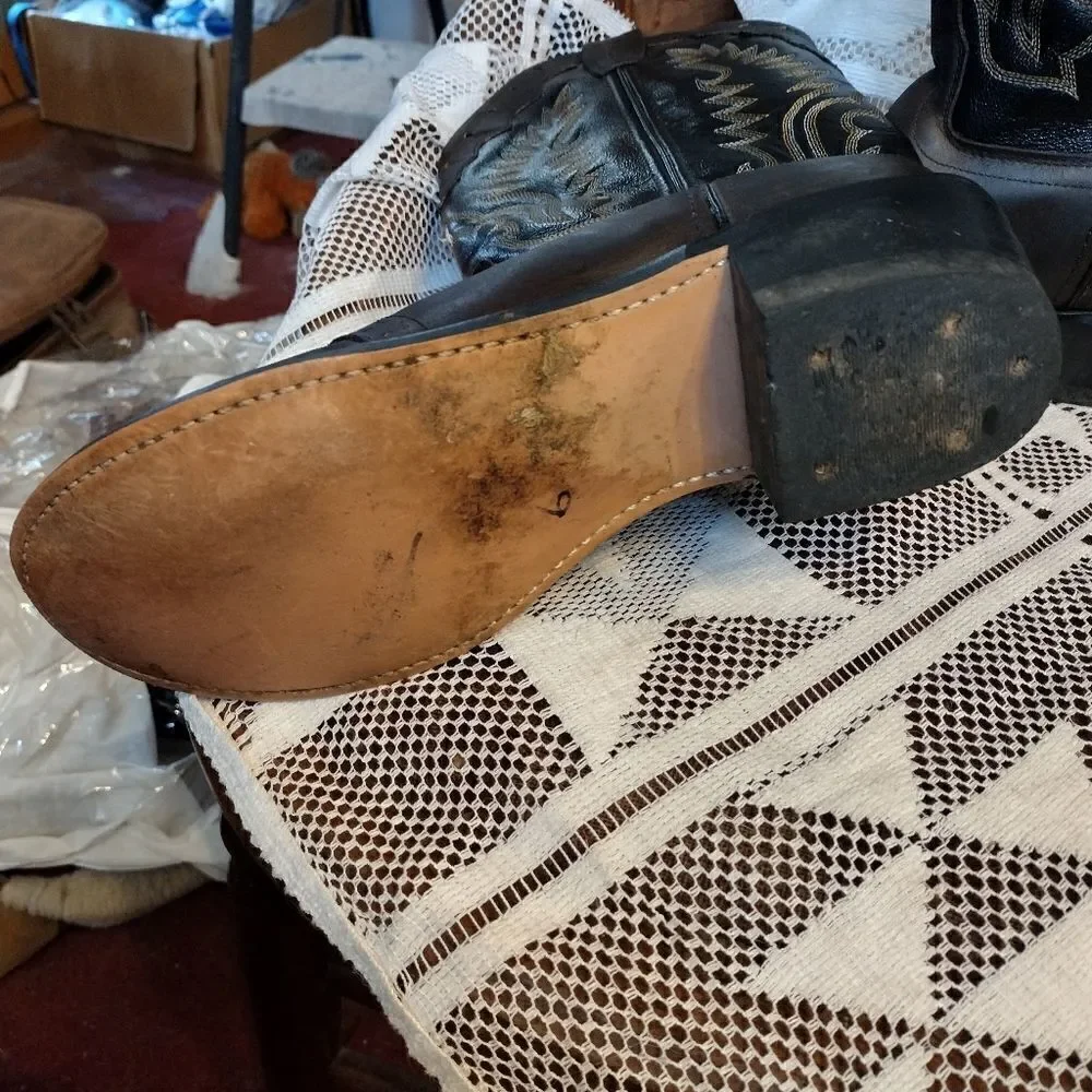 Old West cowboy boots